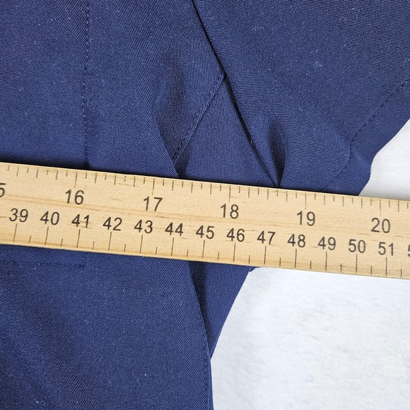 Fabletics Women's Scrub Top Navy Blue Size XS Stretch Medical Nursing‎ - Picture 5 of 7